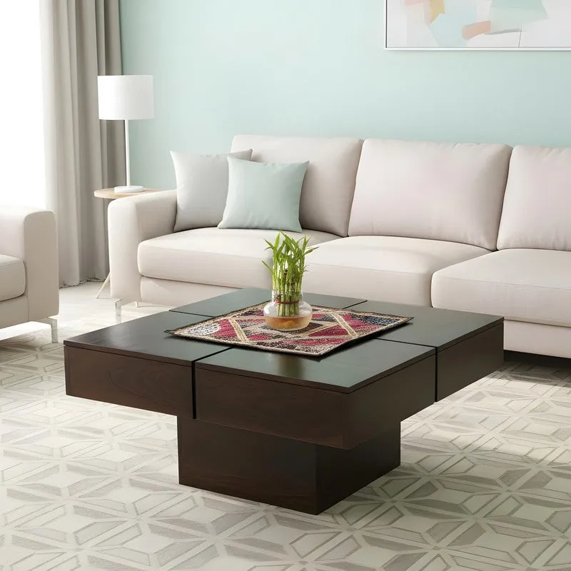Tervo Sheesham Wooden Center Table media 1