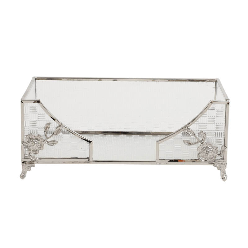 Citrile Silver Touch Tissue Holder - Silver media 4