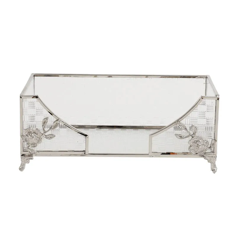 Citrile Silver Touch Tissue Holder - Silver media 4