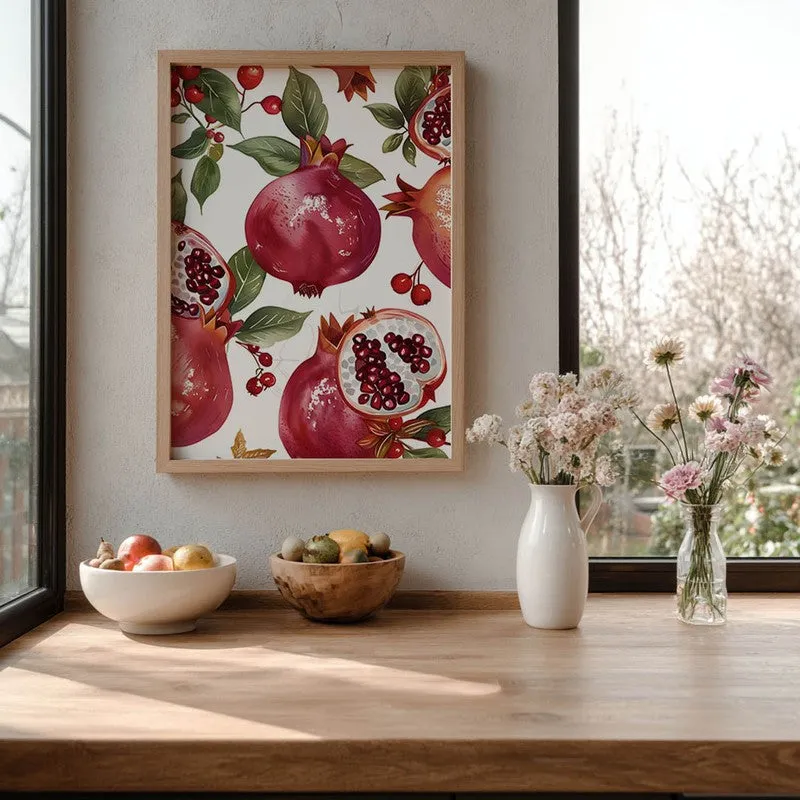 PomegranateFarm Archival Canvas Wall Art - Brown media 6