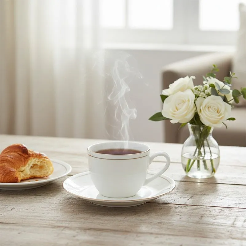 Stella Cup & Saucer (100 ML) - Twelve Piece Set media 4