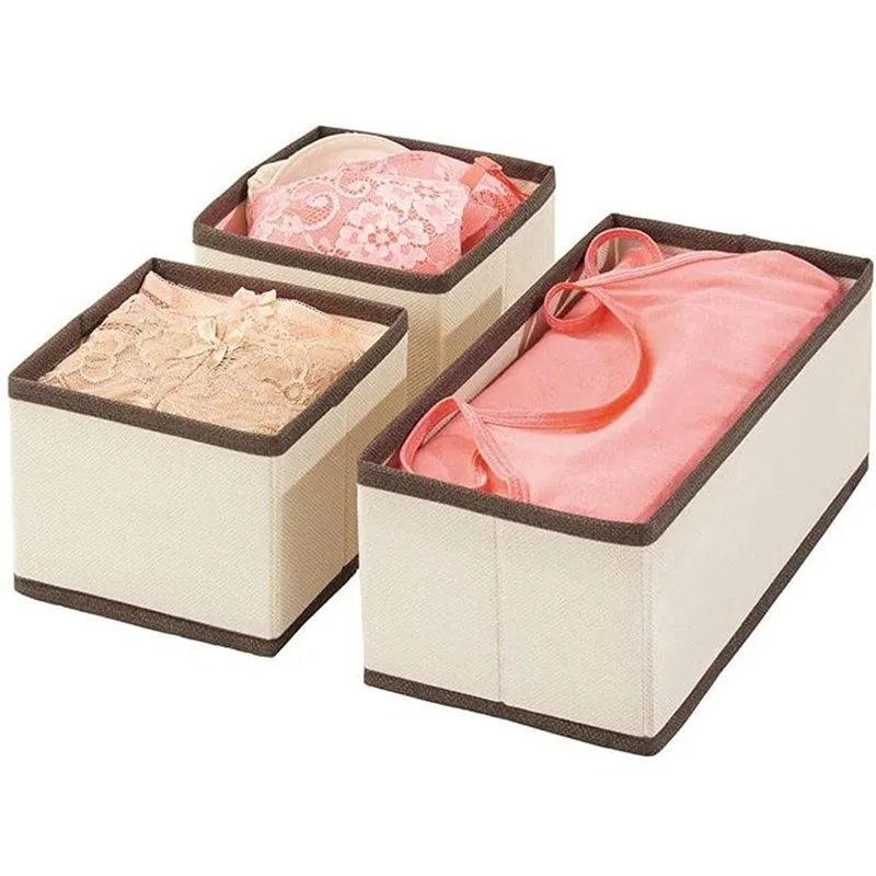 Jules Cloth Organizer (Beige) - Set Of Three media 5