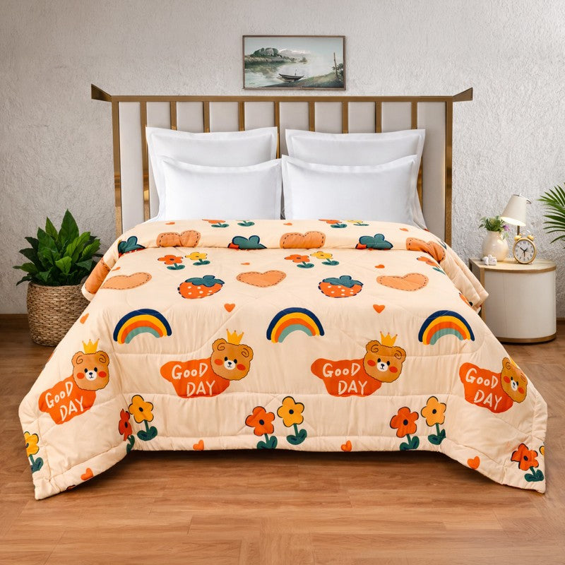 Unicorn Wishes Microfiber Kids Comforters - 150 GSM - Queen/Double