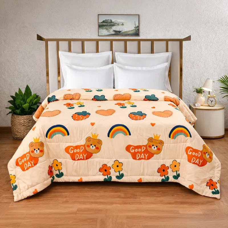 Unicorn Wishes Microfiber Kids Comforters - 150 GSM media 1