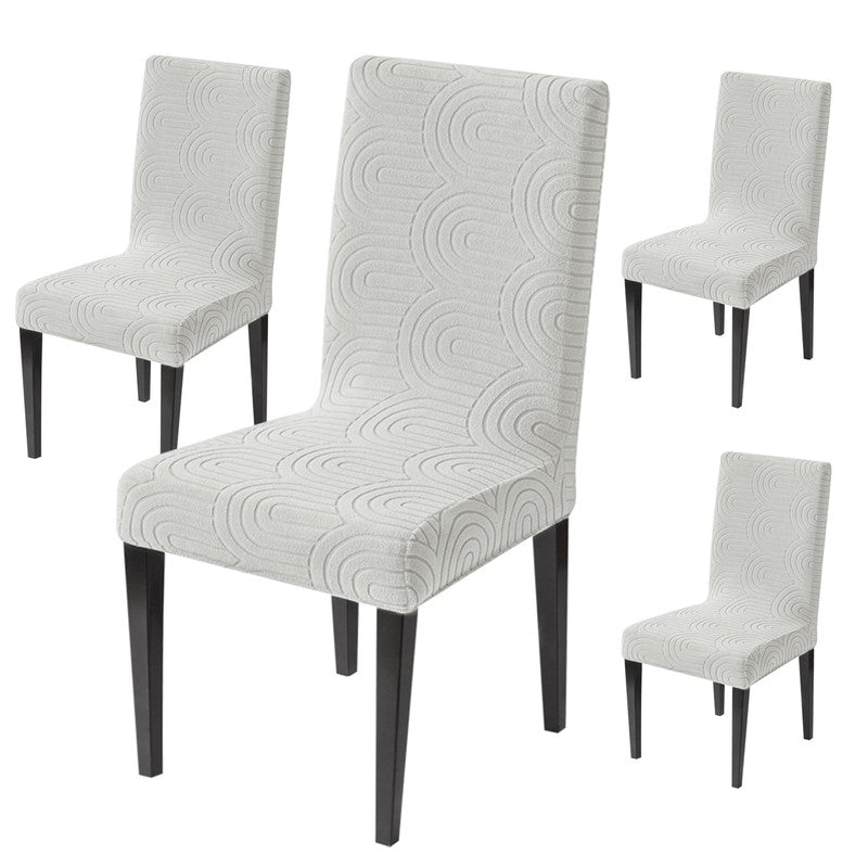 Nexo Fit Chair Cover (Grey) - Set Of Four media 4
