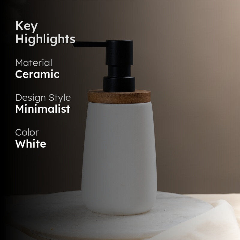 Cleolux Ceramic Soap Dispenser media 2
