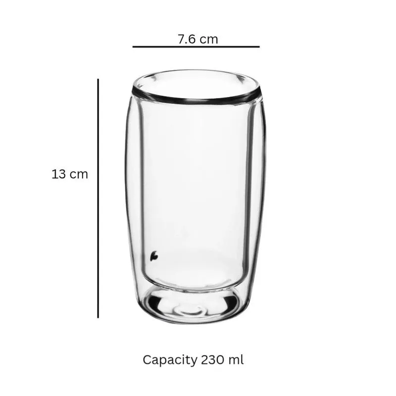 Frost King Crystal Drinking Glass (160 mL) - Set Of Two media 6