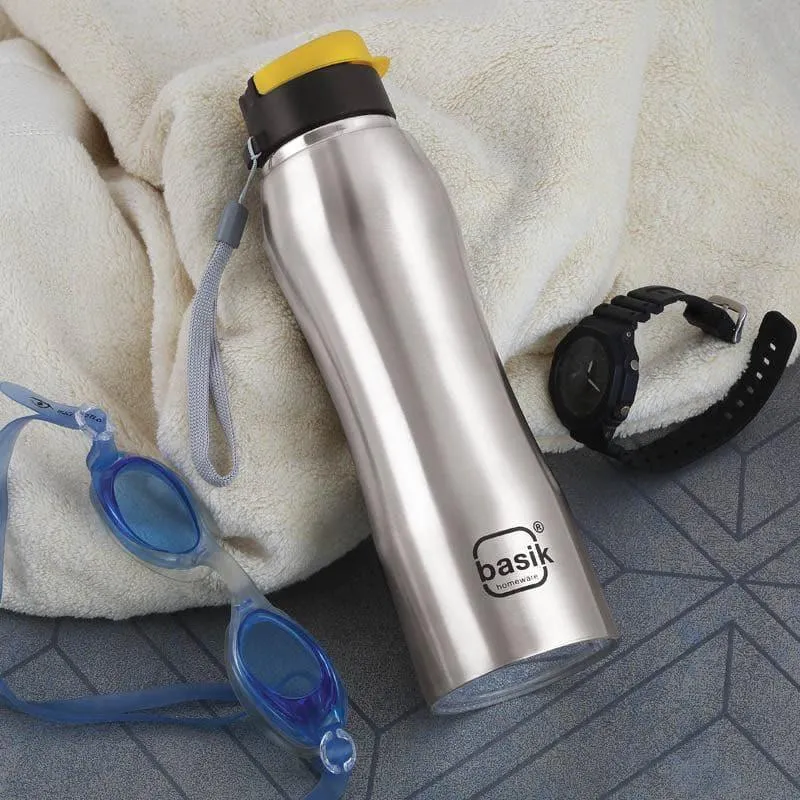 Revvo Stainless Steel Water Bottle (Yellow) - 950 mL media 1