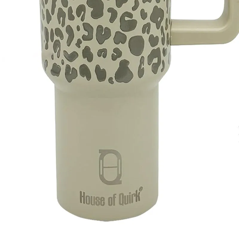 Savanna Splash Stainless Steel Tumbler (1200 ML) - Beige media 6