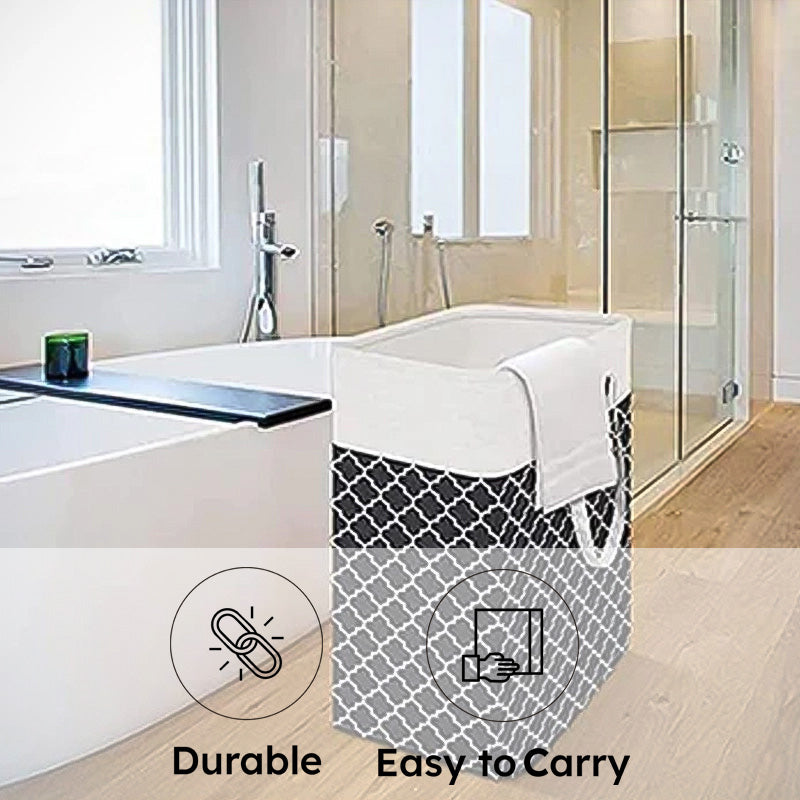Hebe Laundry Basket - Black media 8