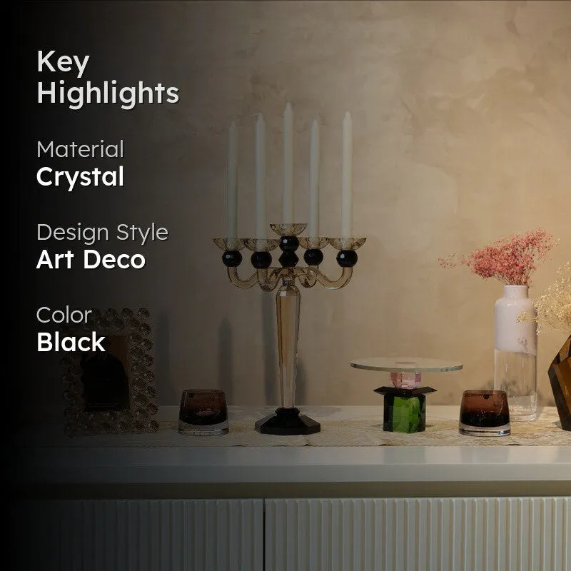 Radiant Crystal Candle Holder media 2