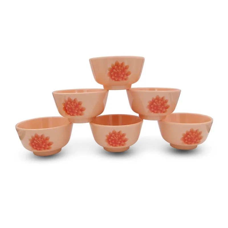 Aura Snack Melamine Snack Bowls (140 mL Each) - Set of Six media 8