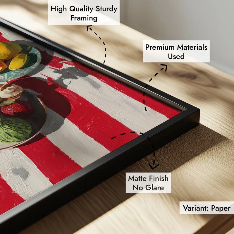 Tableya Canvas Wall Painting With Black Frame media 6