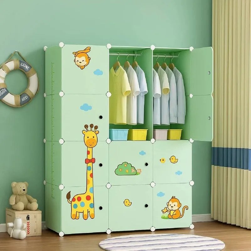 HomeEase Metal & Plastic Racks - Green media 1