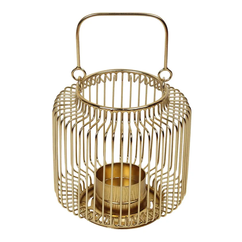 Nebula Tealight Candle Holder - Gold media 4