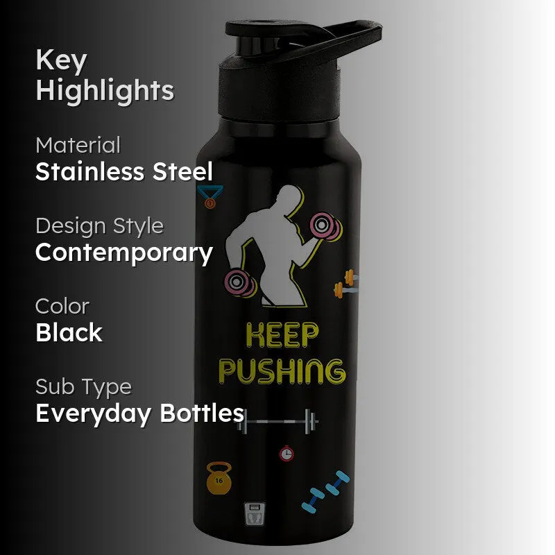 Keep Pushing Water Bottle - 750 mL media 2