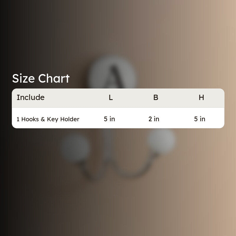 Alphabet A Wall Hook media 5