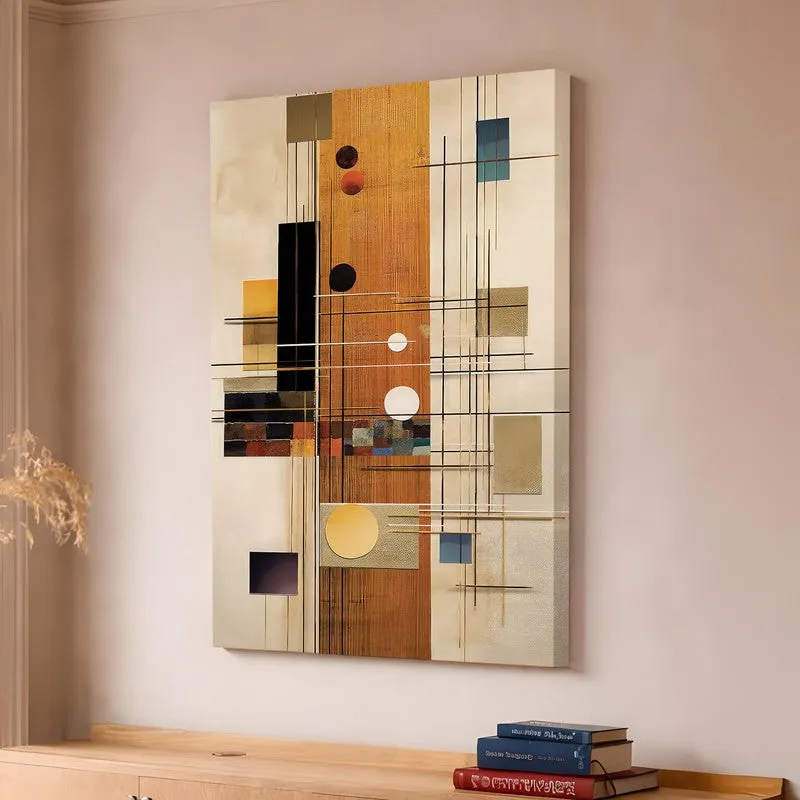 Line Fusion Canvas Wall Art media 4