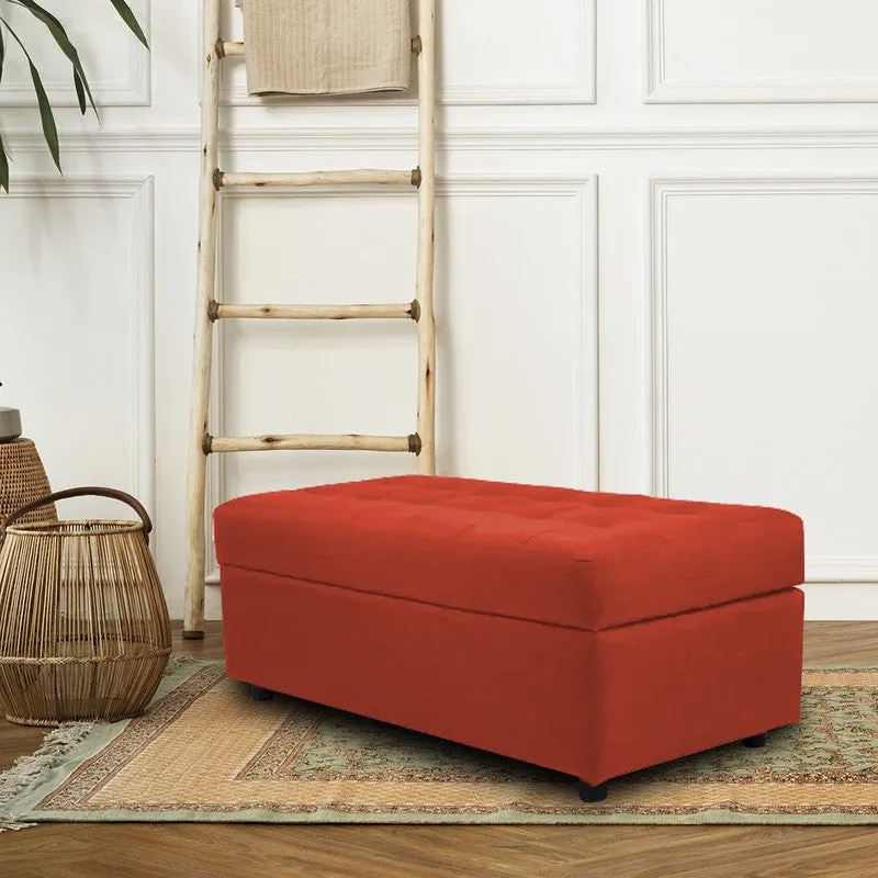 Zaviro Nuvia Ottoman - Orange media 6