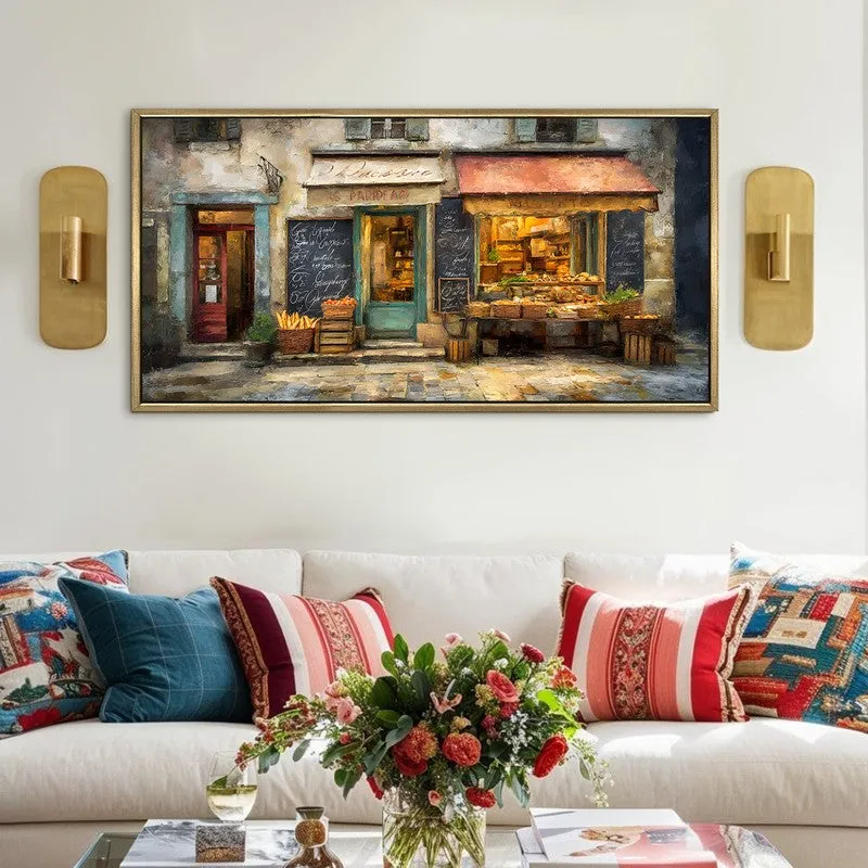European Vintage Streetfront Boutique Wall Art media 1