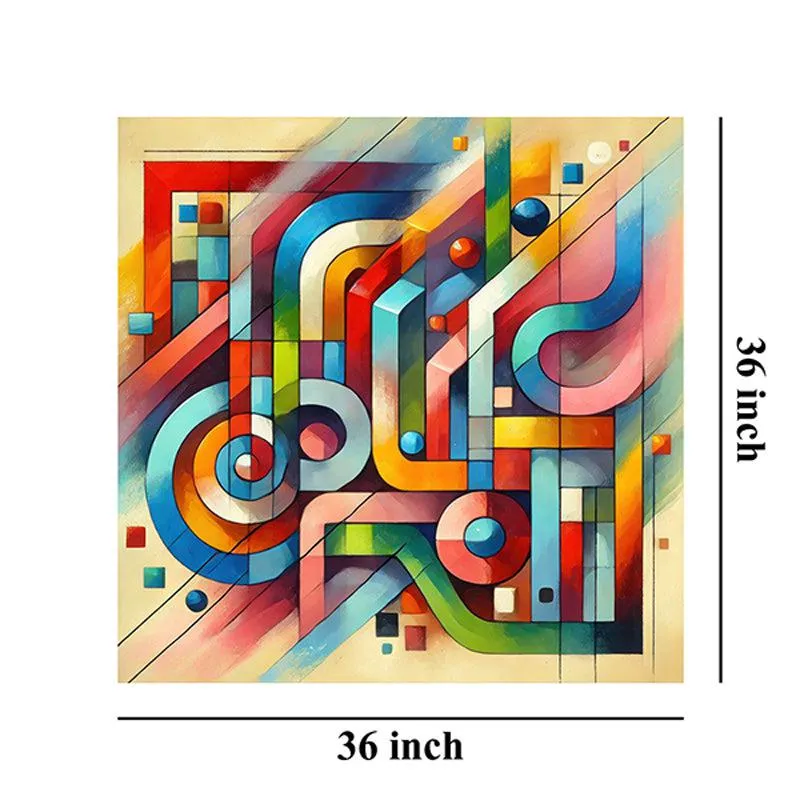 Winding Ways Wall Painting media 7