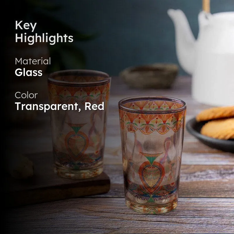 Ethnic Parade Chai Glass - Set Of Two media 2