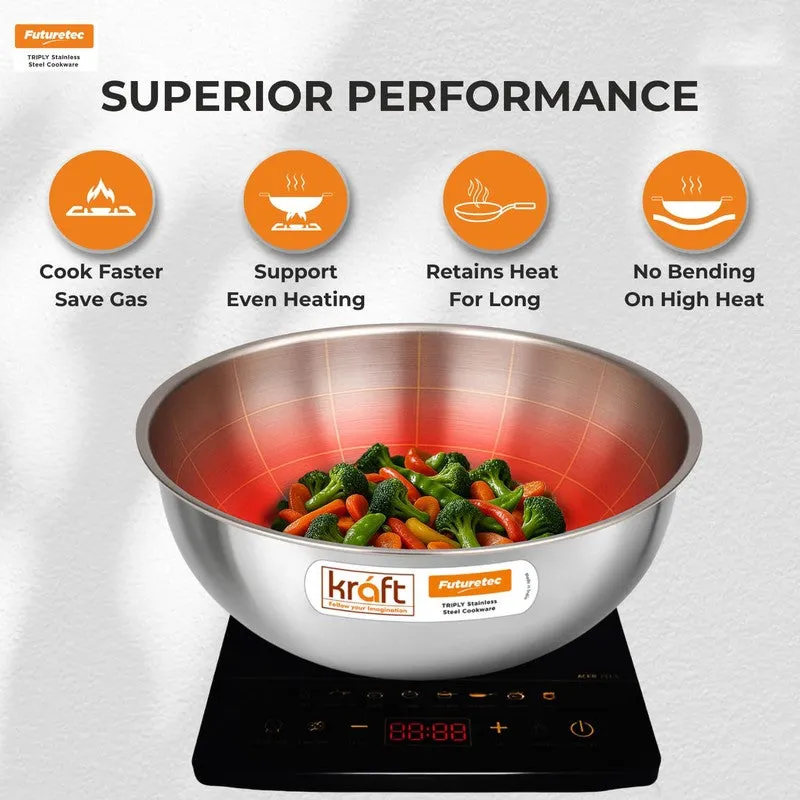 Kraft Crysta Glow Serving Bowl - 4100 mL media 9