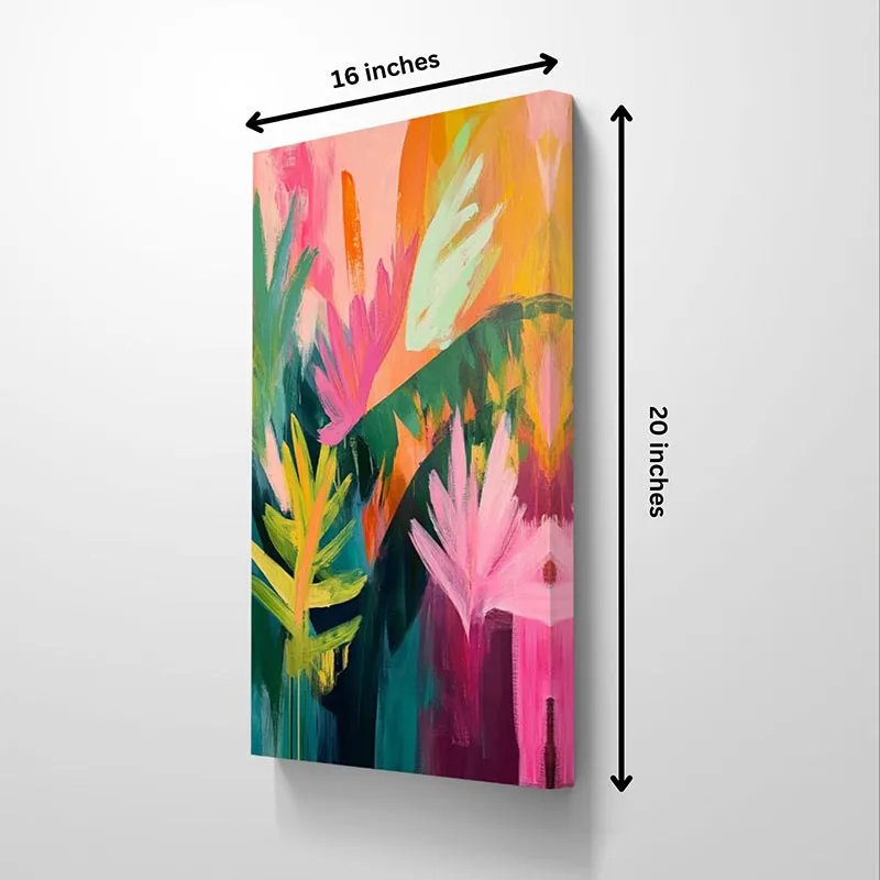 Trans Florets Wall Painting media 5