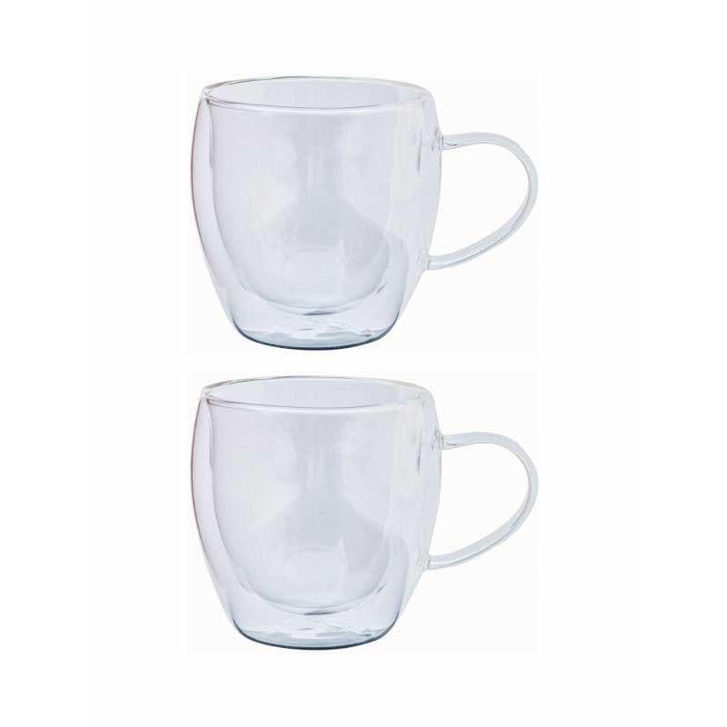 Cooltrex Glass Tea Cup (250 mL Each)  -  Set of Two media 4