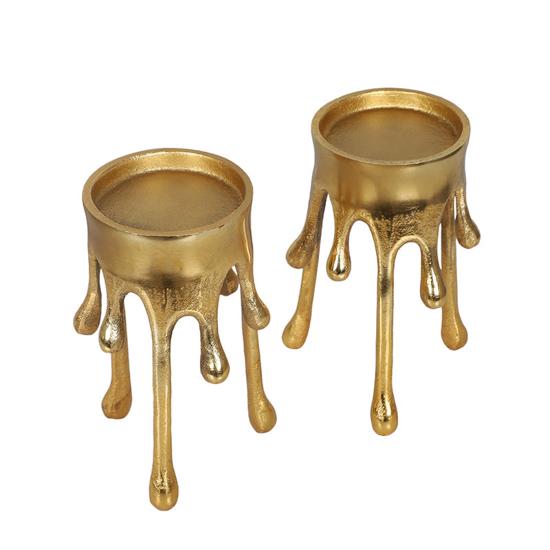 Midas Drip Candle Holder - Set Of Two media 5