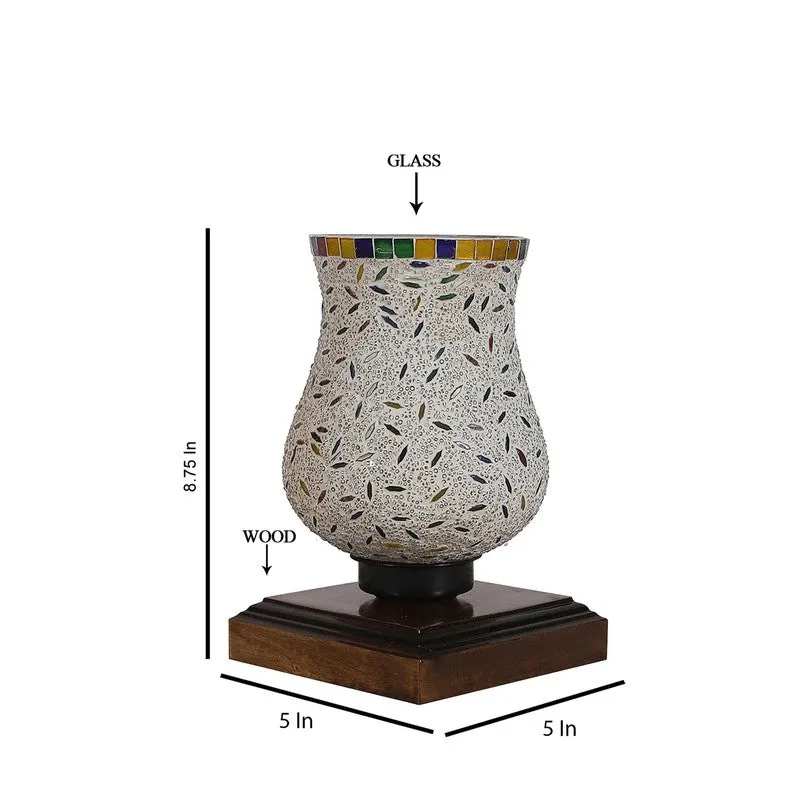 Lumira Mosaic Glass Table Lamp - Multicolor media 9
