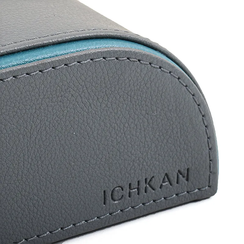 Tisca Curve Faux Leather Tissue Box - Grey media 5