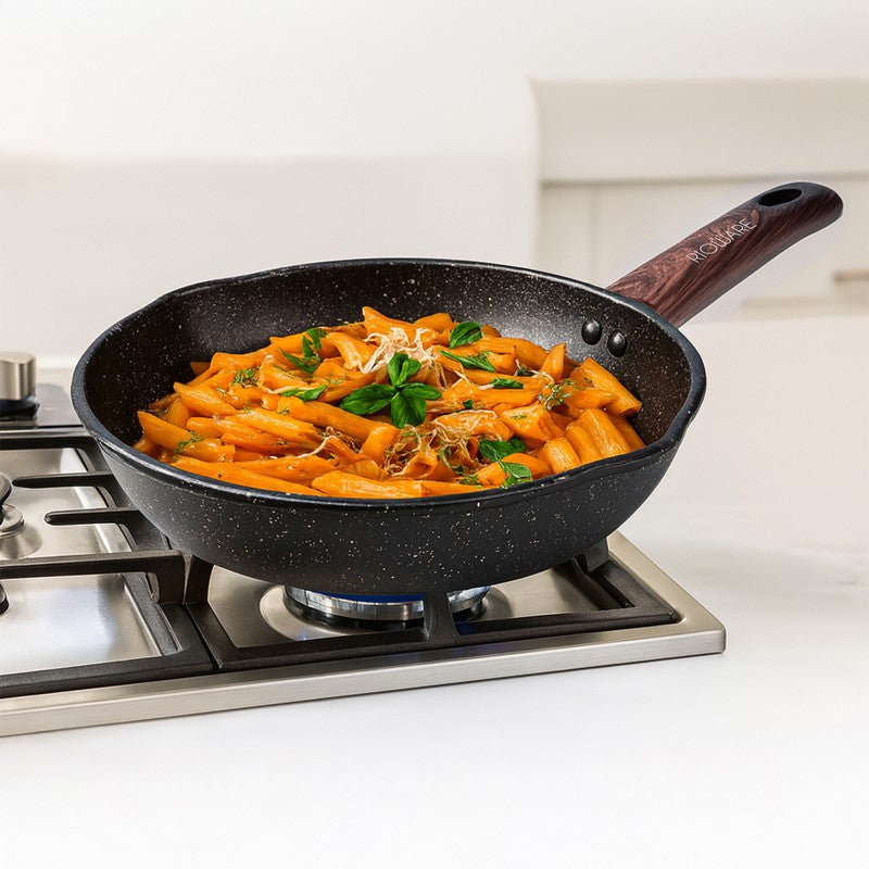 Rioware SmoothCook Non-Stick Cast Aluminium Frying Pan - 1200 ML