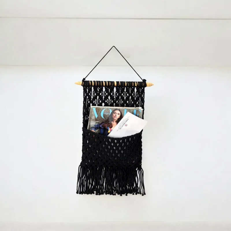 Boho Bureau Macrame Cotton Wall Hanging media 1