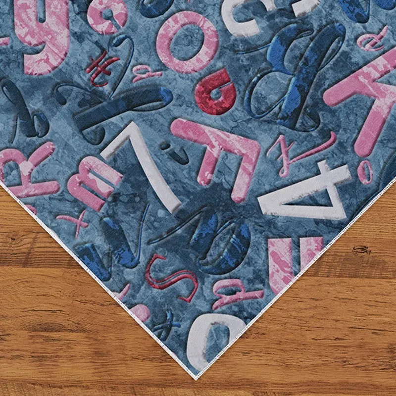 Niora Script Anti-Skid Carpet media 6