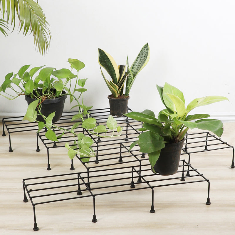 Leaf Lift Planter Stand - Set Of Three
