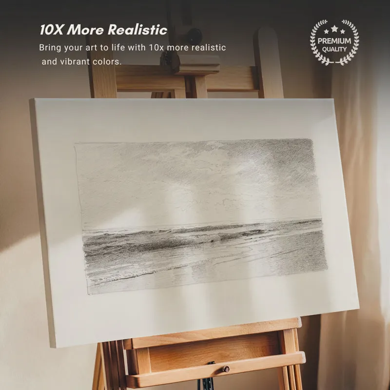Monotone Waves Wood Wall Art media 7
