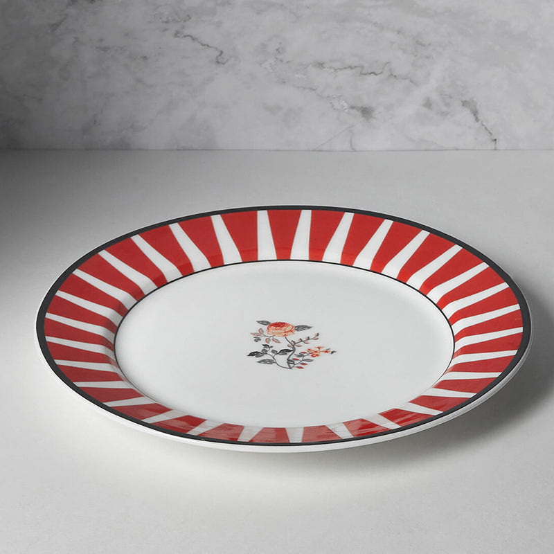 India Circus Scarletta Bone China Dinner Plate image 4