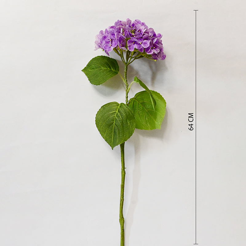 Caelia Artificial Hydrangea Stick - Lavender media 7
