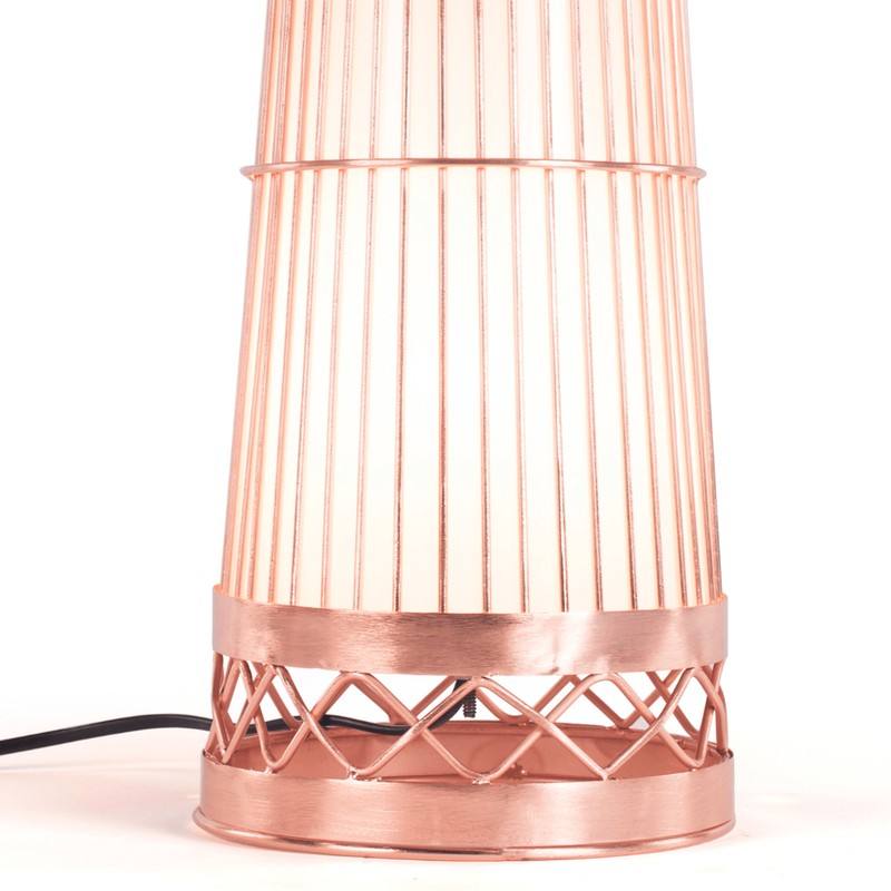 Orange Tree Katra LED Mild Steel Table Lamp Copper - Copper media 5