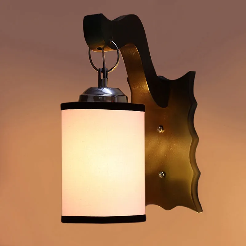 Delphi Edge Wooden Wall Lamp - White media 5