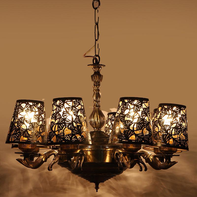 Bloomy Etched Vilona Ceiling Lamp