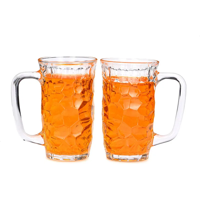 Luka Beer Mug (450 ML) - Set Of Two media 3