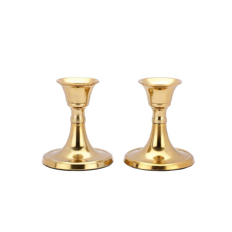 Tula Candle Holder (Gold) - Set Of Two media 6