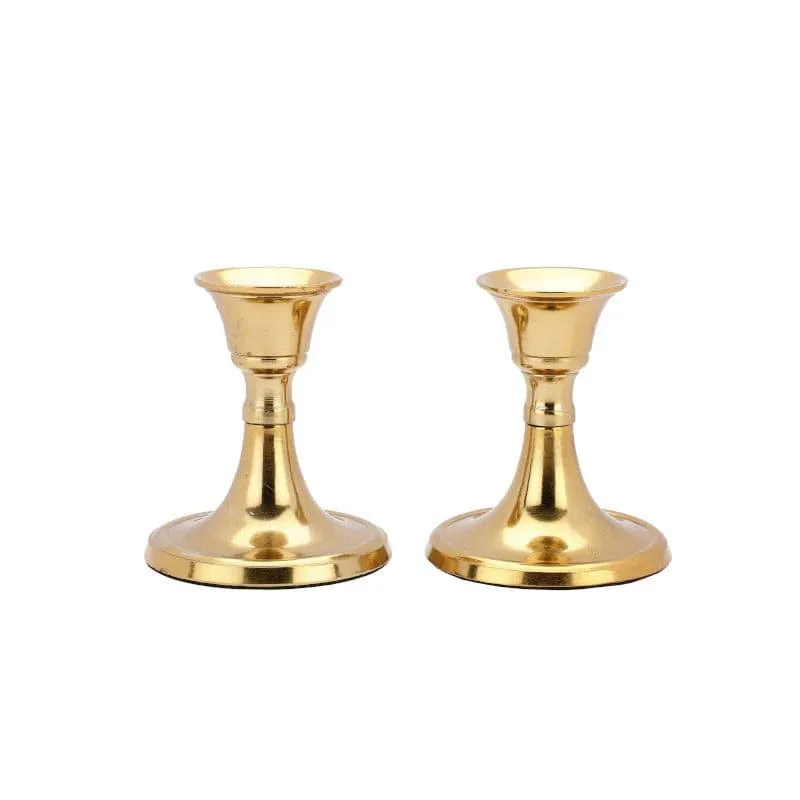 Tula Candle Holder (Gold) - Set Of Two media 6