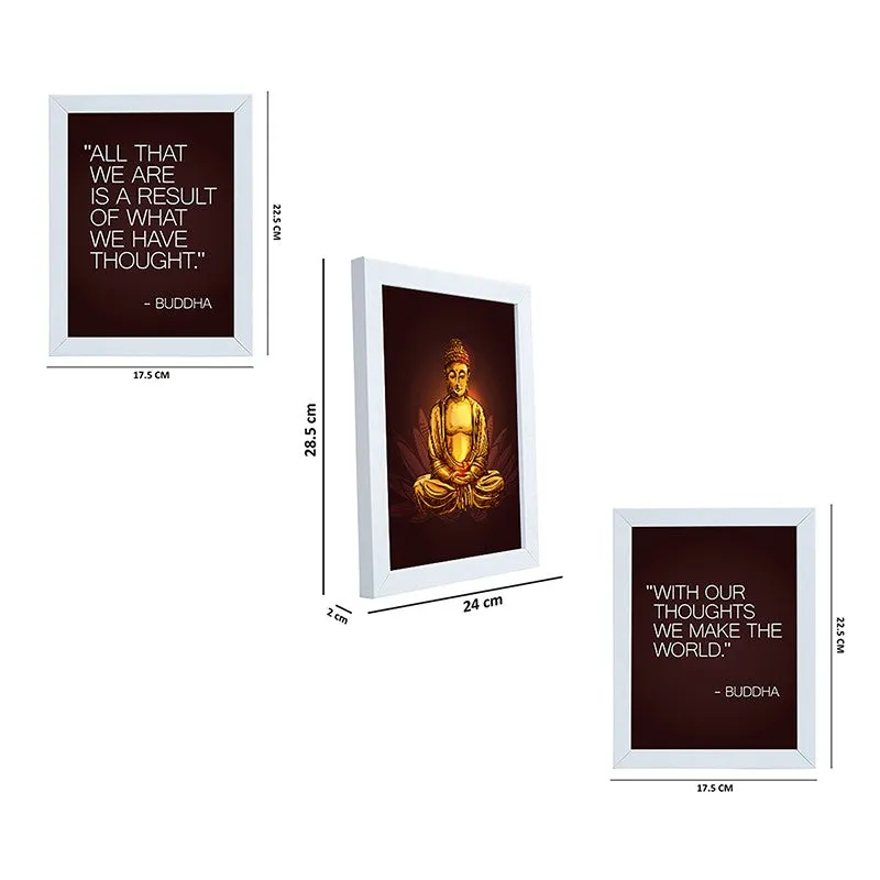 Buddha Tranquil Wall Art - Set Of Three media 6