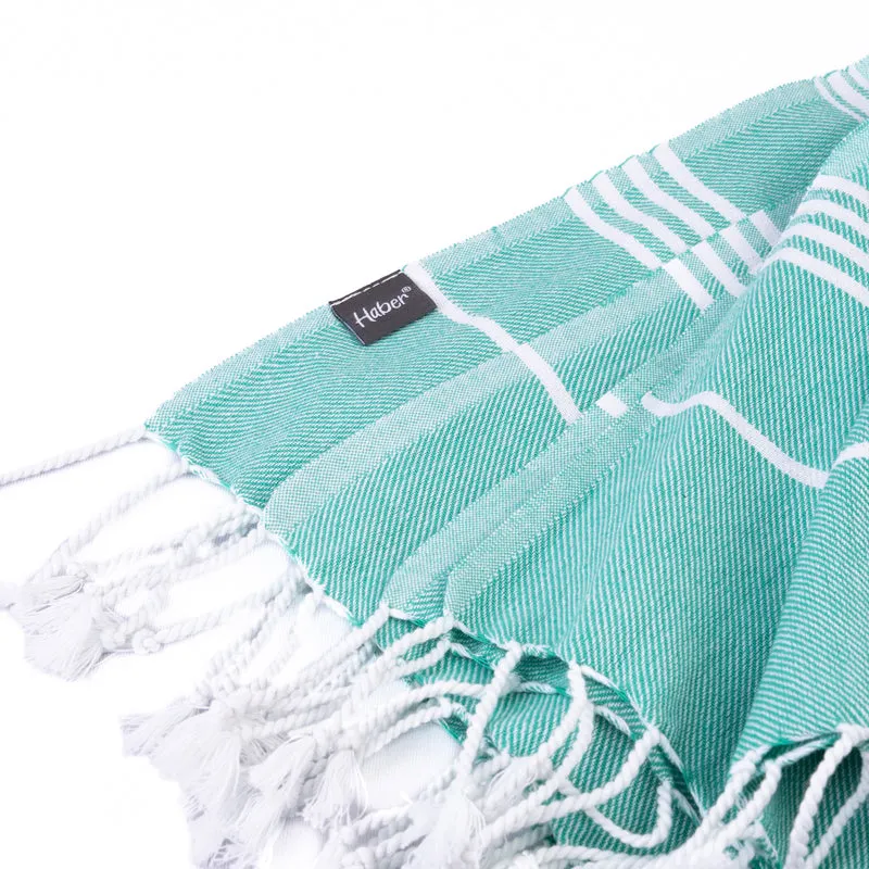 Cotlyn Cotton Bath Towel - Mint Green media 5