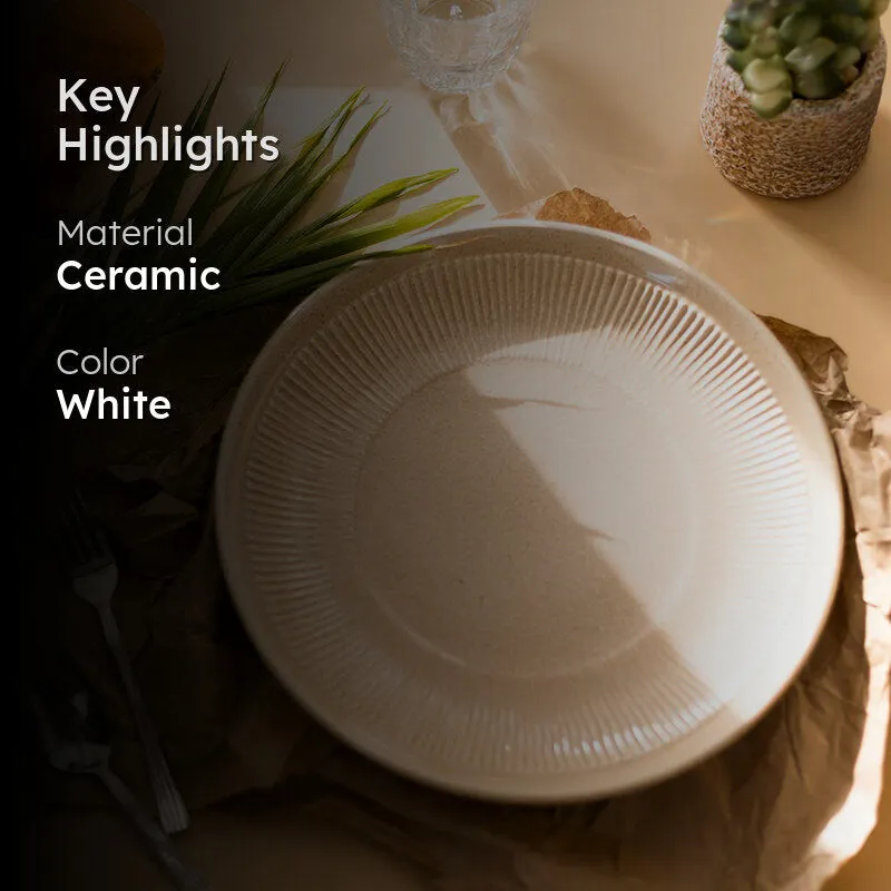 Tiramisha Ceramic Dinner Plate media 2