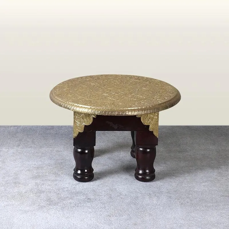 Heritage Rest Seating Stool - Gold media 4