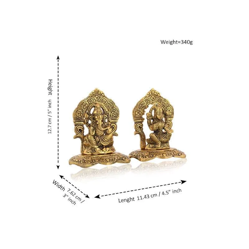 Lakshmi Vinayak Idol - Set Of Two media 5